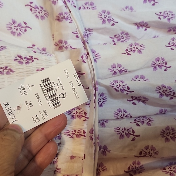 J. Crew Lilac Layered Kids Dress - Picture 12 of 13